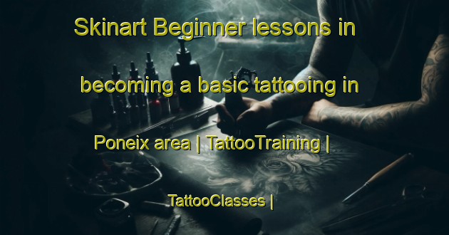 Skinart Beginner lessons in becoming a basic tattooing in Poneix area | TattooTraining | TattooClasses | SkinartTraining-France